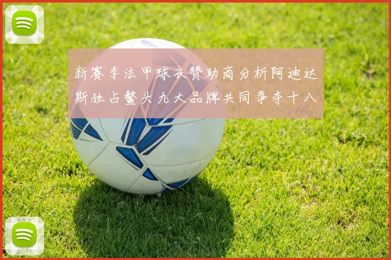 新赛季法甲球衣赞助商分析阿迪达斯独占鳌头九大品牌共同争夺十八支球队